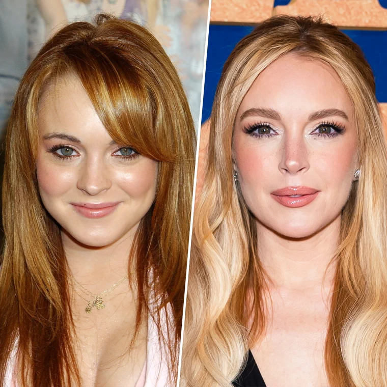 Lindsay Lohan Before and After